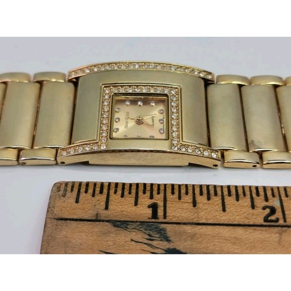 VTg Mon Bijou Quartz Watch Gold Tone 1309 China Orient Rhinestone Womens ladies main image 7